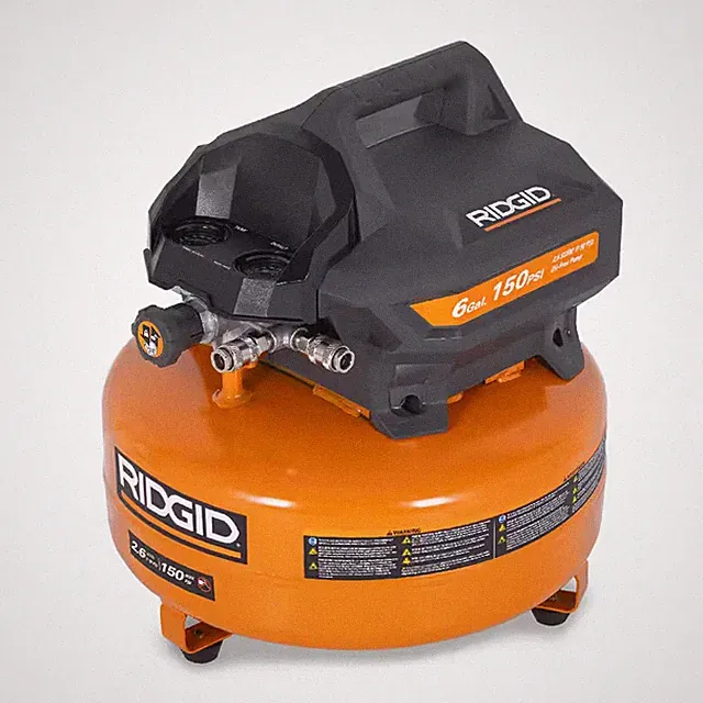 6 Gal. 150 PSI Portable Electric Pancake Air Compressor NEW