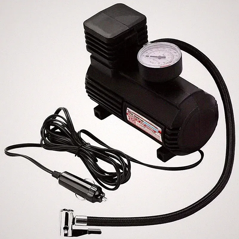Portable Heavy Duty 12V 250PSI Car Tyre Auto Tire Inflator Pump Air Compressor