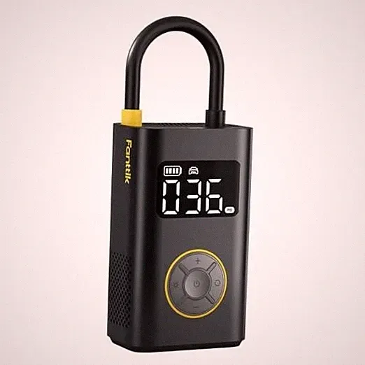 X9 Pro Portable Tire Inflator for Compact Car, 1Min Fast Inflate Black